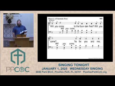 Featured image for “JANUARY 1, 2025 WEDNESDAY SINGING”