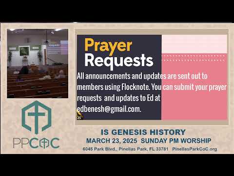 Featured image for “MARCH 23, 2025 SUNDAY PM WORSHIP”