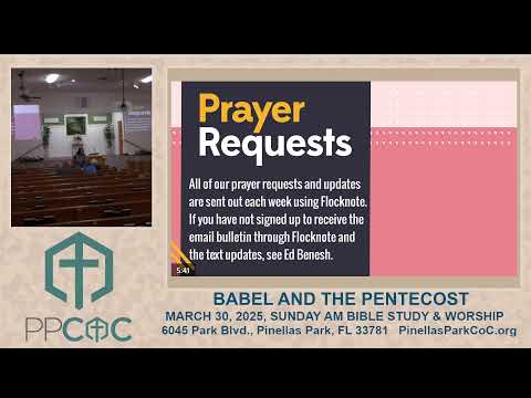 Featured image for “MARCH 30, 2025, SUNDAY AM BIBLE STUDY & WORSHIP”