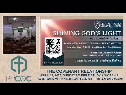Featured image for “APRIL 13, 2025, SUNDAY AM BIBLE STUDY & WORSHIP”