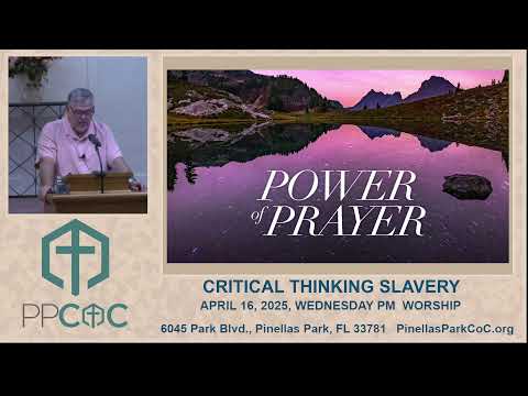 Featured image for “APRIL 16, 2025, WEDNESDAY PM WORSHIP”