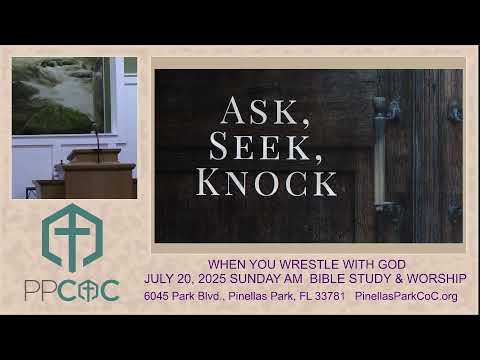Featured image for “JULY 20, 2025 SUNDAY AM BIBLE STUDY & WORSHIP”