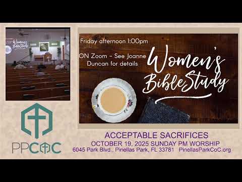 Featured image for “OCTOBER 19, 2025 SUNDAY PM WORSHIP”